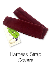 Eco-Pup dog bamboo organic recycled harness strap cover wrap